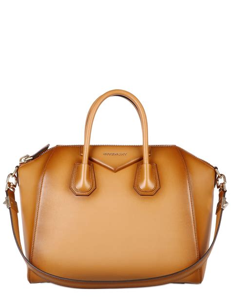 givenchy antigona brown|givenchy antigona small price.